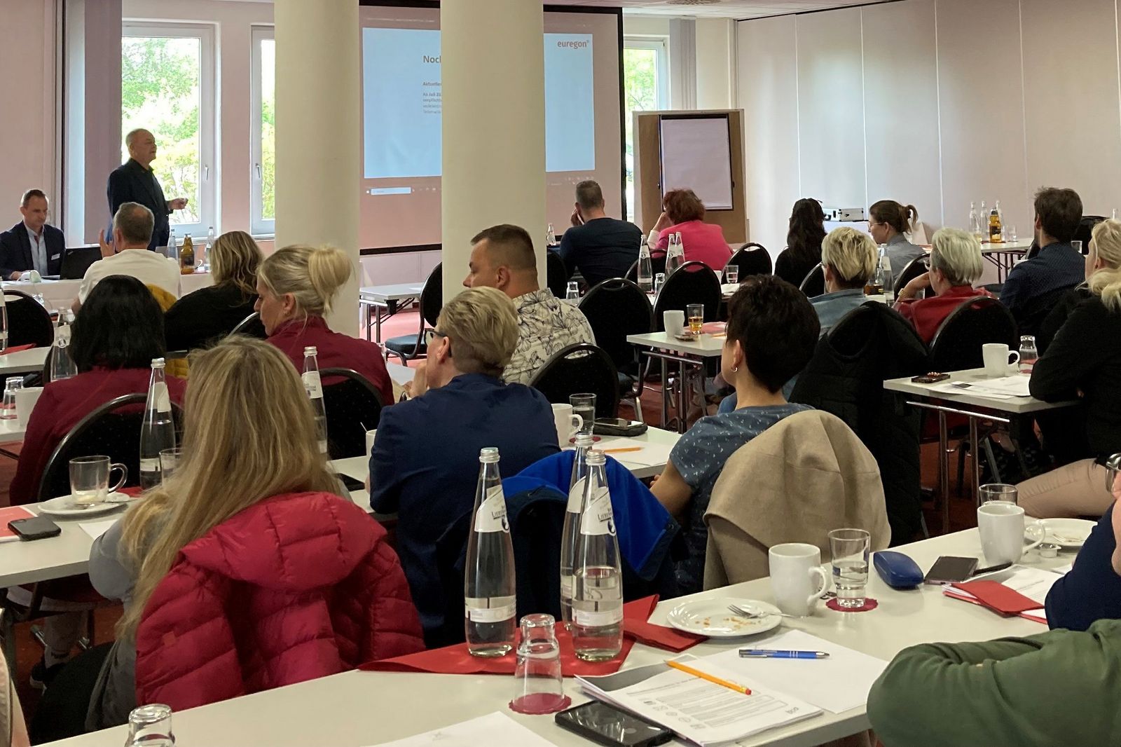 Gut besucht: Infotreffen des bpa, hier mit Referent Florian Heidenreich 