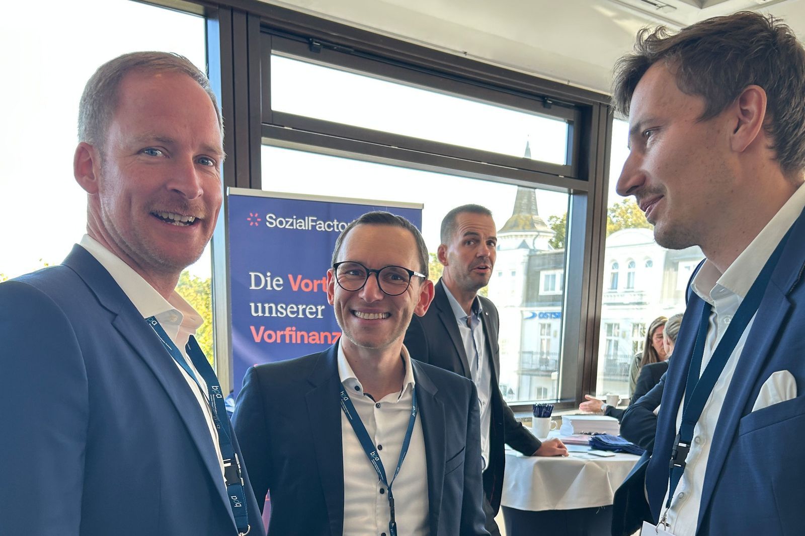 Michael Beermann, Nico Kling, Lucas Scheybal im Gespräch