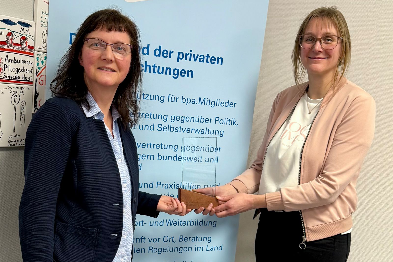 Von links: Katrin Poppner und Carolin Lubetzki