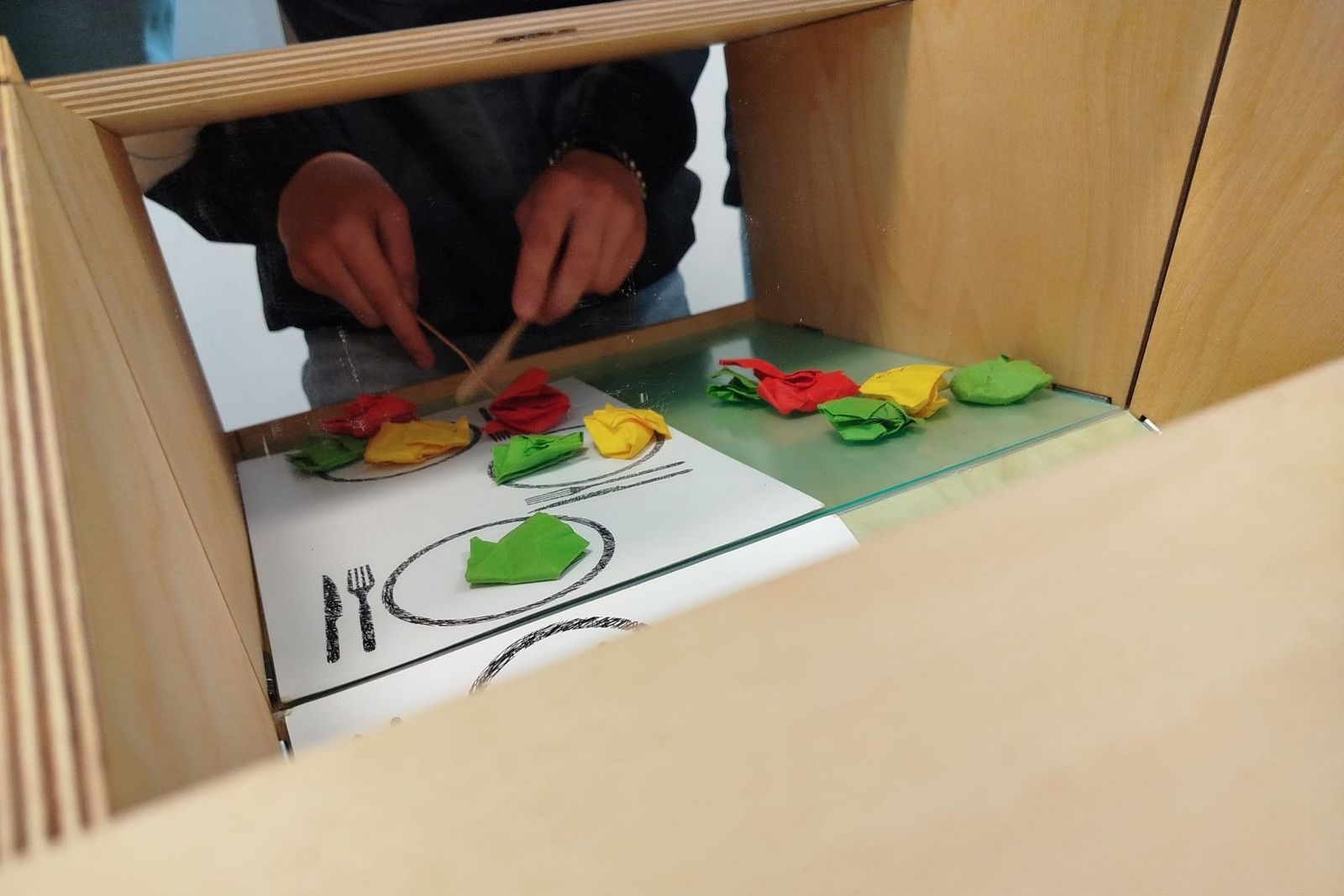 Eindrucksvolle Selbsterfahrung: Test der Seh- und Bewegungseinschränkungen