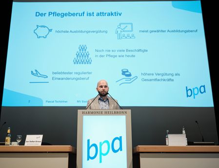 Pascal Tschörtner, bpa-Geschäftsführer und Leiter Geschäftsbereich stationäre Versorgung