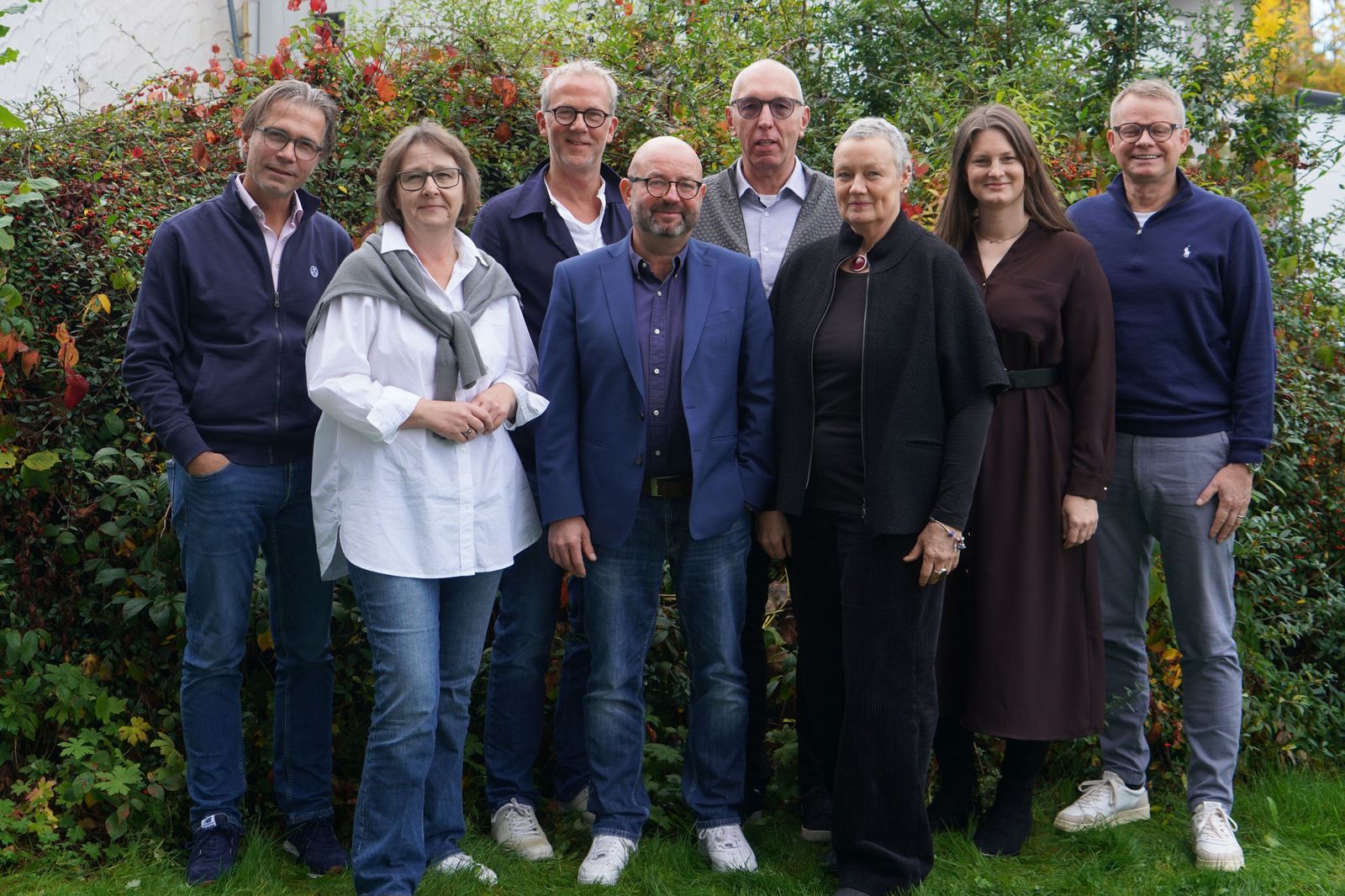 Der alte und neue bpa-Landesvorstand von Hessen; nicht im Bild Anna Tinbergen