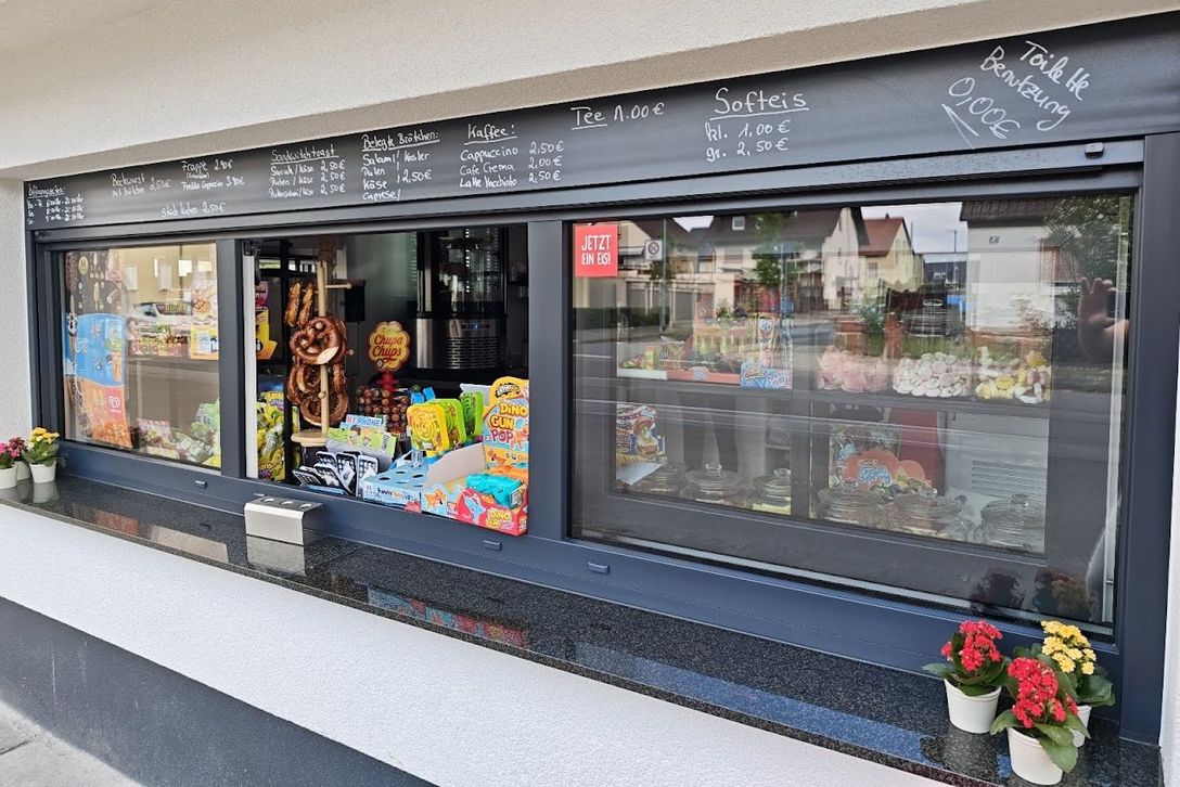 Der renovierte Kiosk