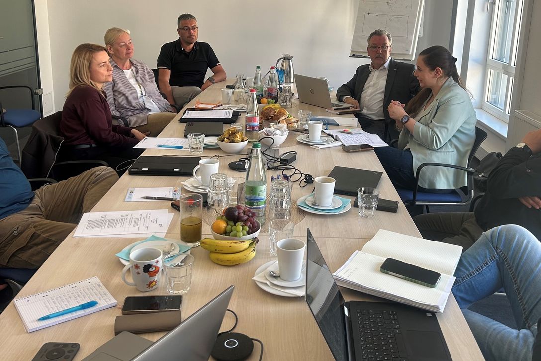 Vorstände des bpa Sachsen im Dialog mit Jessica Steiner MdL CDU