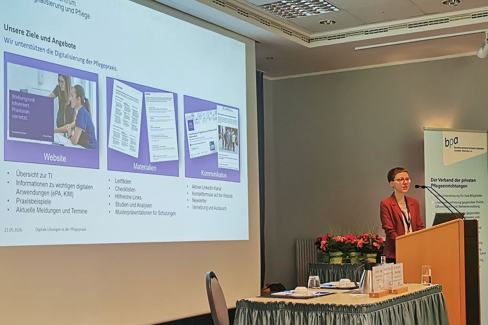 Dr. Jeannette Winkelhage (Leitung Kompetenzzentrum Digitalisierung und Pflege, GKV-Spitzenverband)
